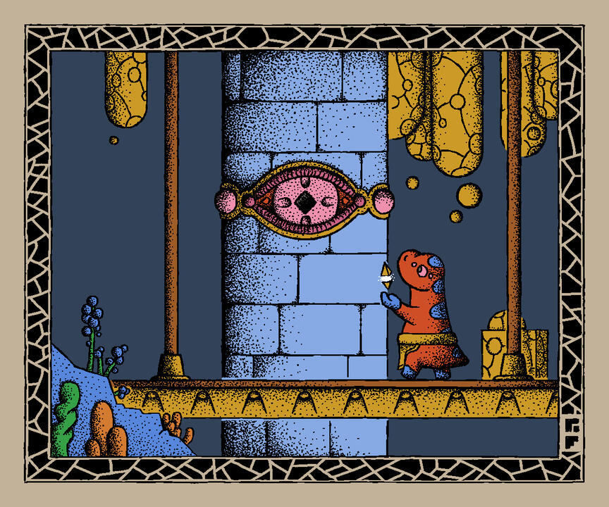 fragment of the old city